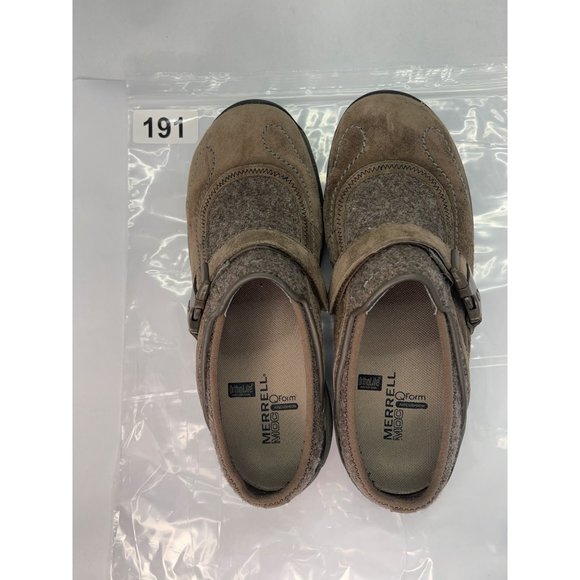 Merrell, MDCQ form ortholite air cushion women’s shoes suede slip on size 8 - Picture 10 of 13